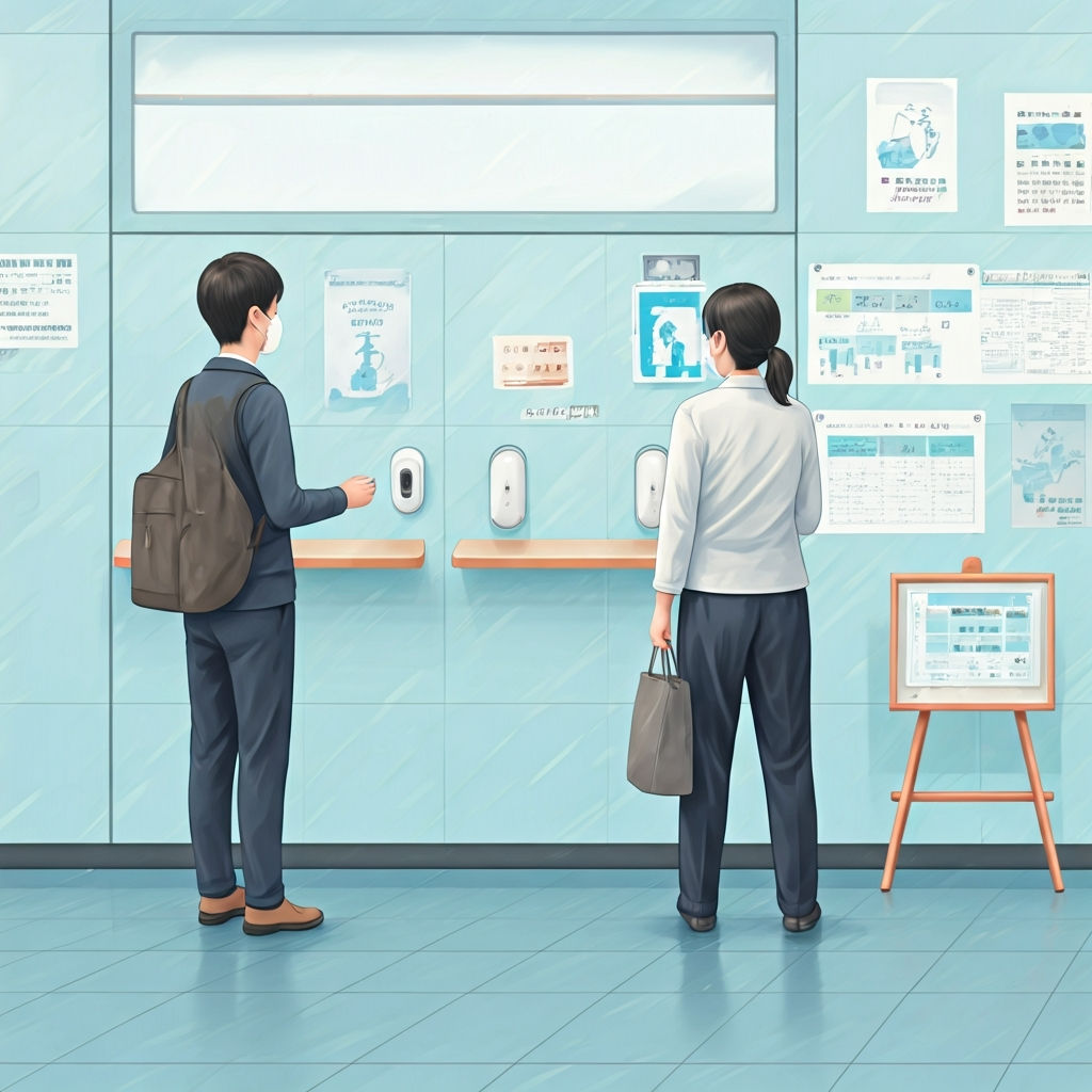 インフルエンザシーズンの安心を提供する！笑福の徹底した衛生管理