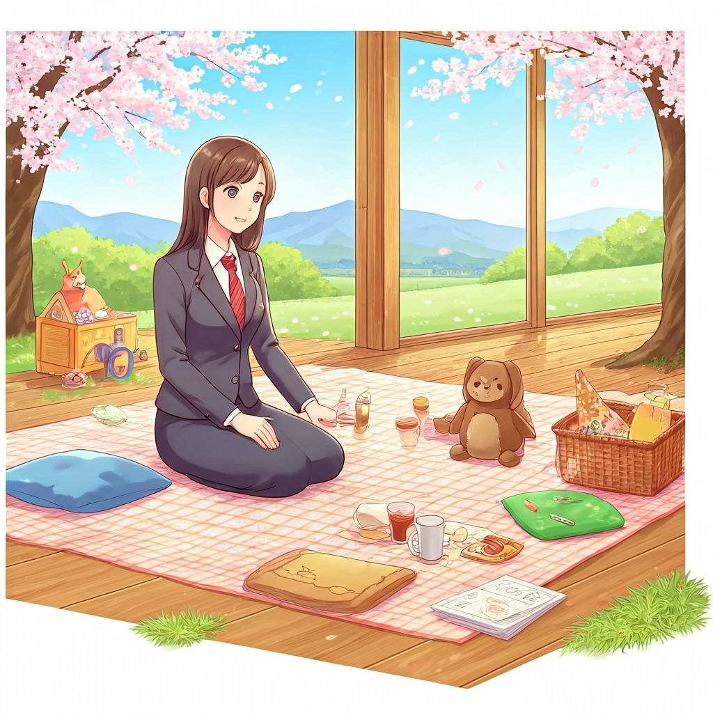 社内お花見大会で社員の絆を深める！キッズエリアの活用法