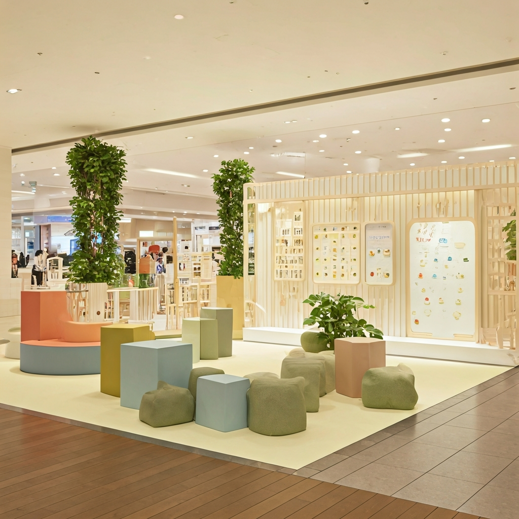 ショッピングモール催事での集客を最大化する「足止め」戦略