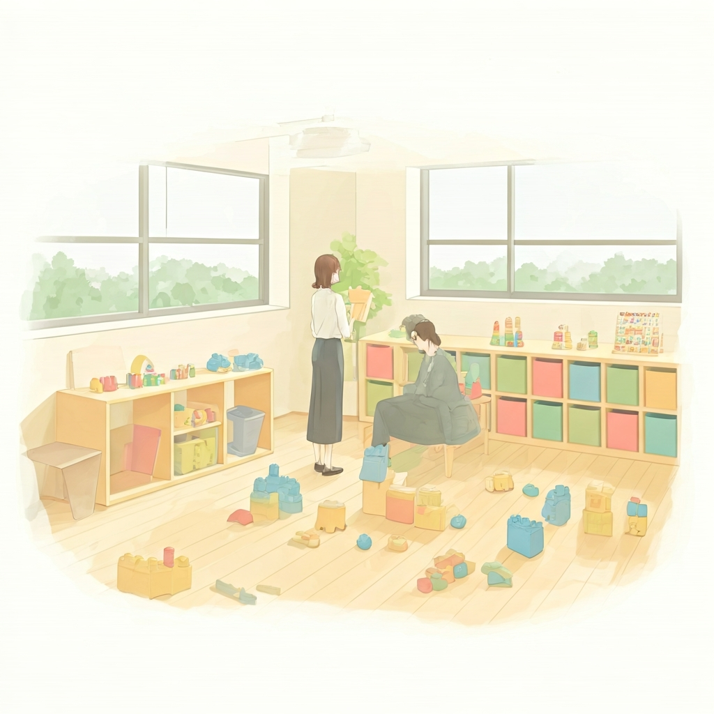 スタッフの負担を軽減する出張保育サービスの利点