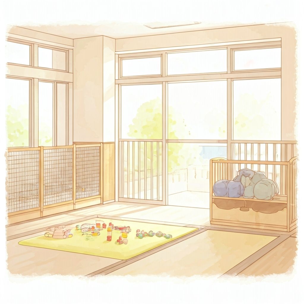 託児サービスの利用を促進するための告知方法と設営写真の効果